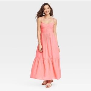 Universal Thread Coral Maxi Dress